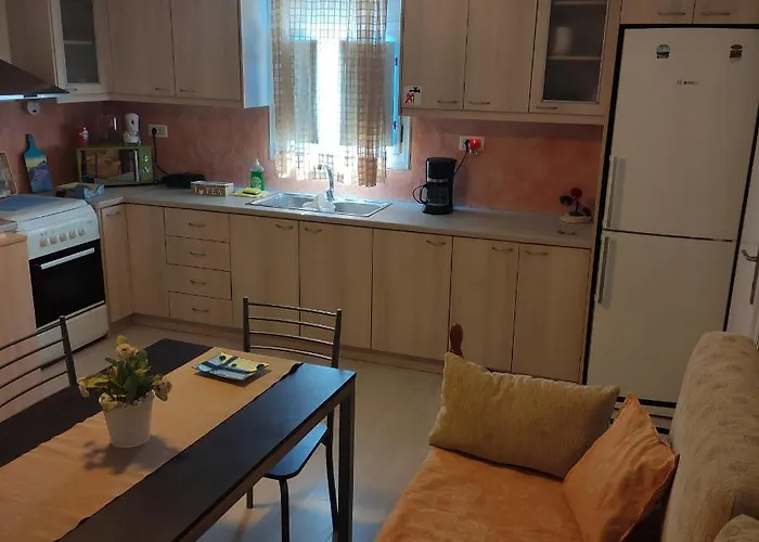 Aegean Sea View House In Traditional Village Megalochori (Santorini)